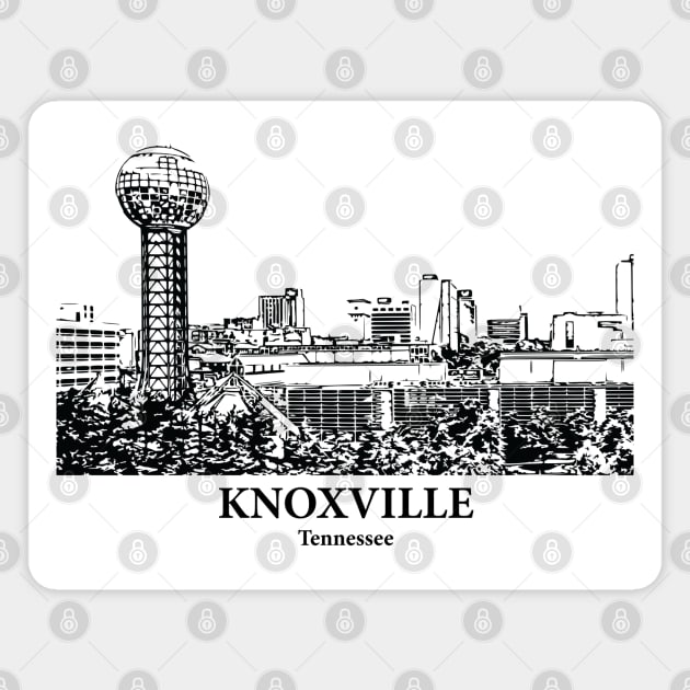 Knoxville - Tennessee Magnet by Lakeric